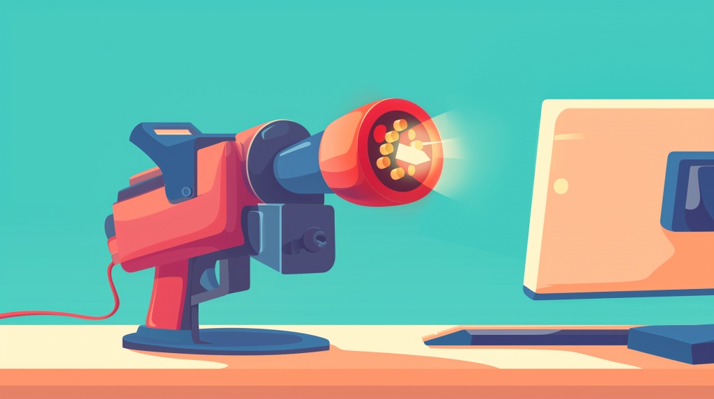 Иллюстрация фильтра АГС, направленного на компьютер Иллюстрация фильтра АГС, направленного на компьютер